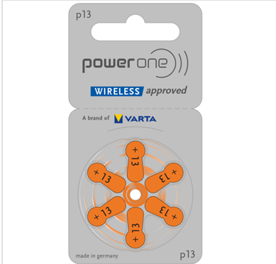 Power One Battery Size 13 (6 pack)